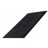Crown Wear-Bond Tuff-Spun Diamond Surface Dry Area Anti-Fatigue Mat - 2' x 75', Black